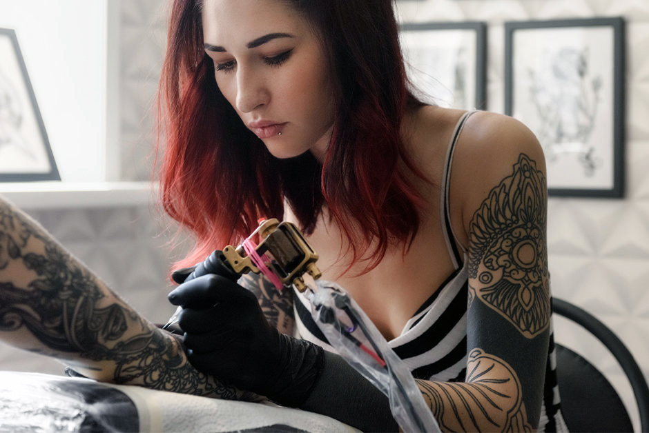 Состав красок для татуировок